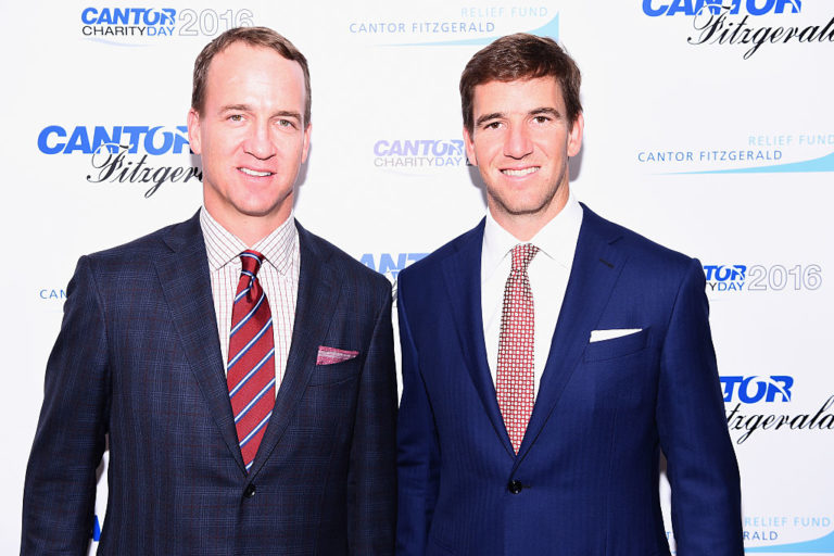 Peyton and Eli Manning age difference revealed after latest 'Manningcast'