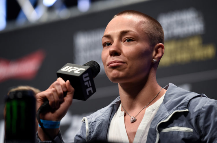 You won't recognise Rose Namajunas with long hair in this throwback pic