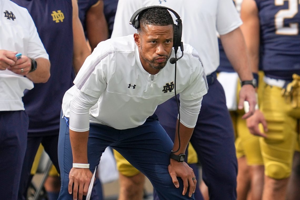 Who is Marcus Freeman's wife, Joanna? Family of the Notre Dame coach