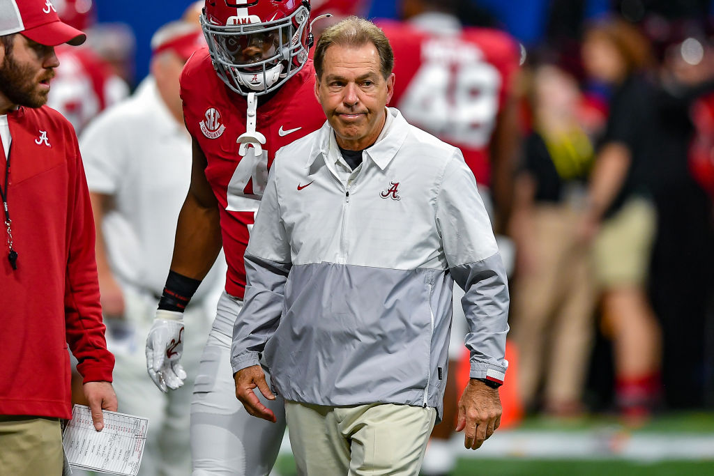 Why did Alabama coach Nick Saban refer to rat poison after SEC Championship game win?