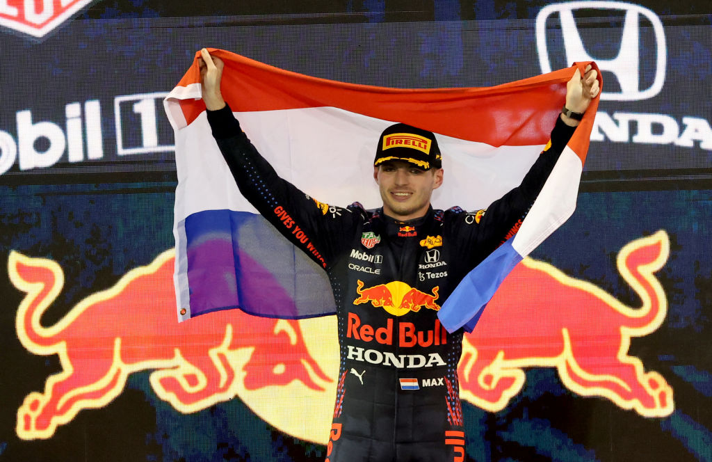 How much prize money does Max Verstappen get for winning the F1 world title?