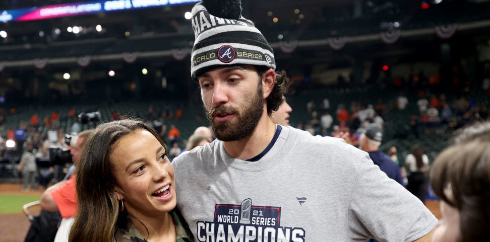 Dansby Swanson-Mallory Pugh engagement photos