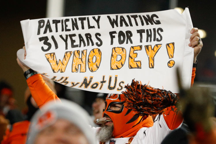 'Send That Text' explained after Bengals win first playoff game in 31 years