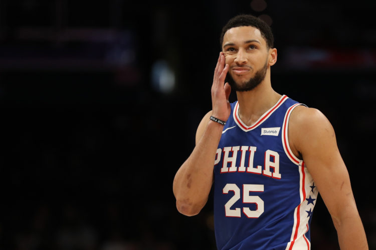 NBC Sports Philadelphia trolls Ben Simmons with brutal TV graphic