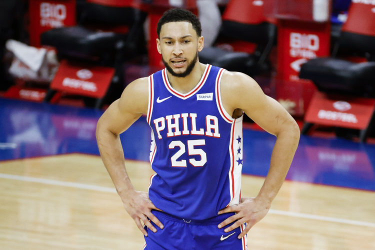 Fan calculates how long it would take Ben Simmons to break James Harden's Nets three-point record