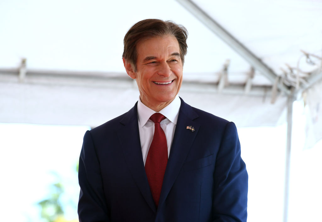 Dr. Oz Honored With Star On The Hollywood Walk Of Fame