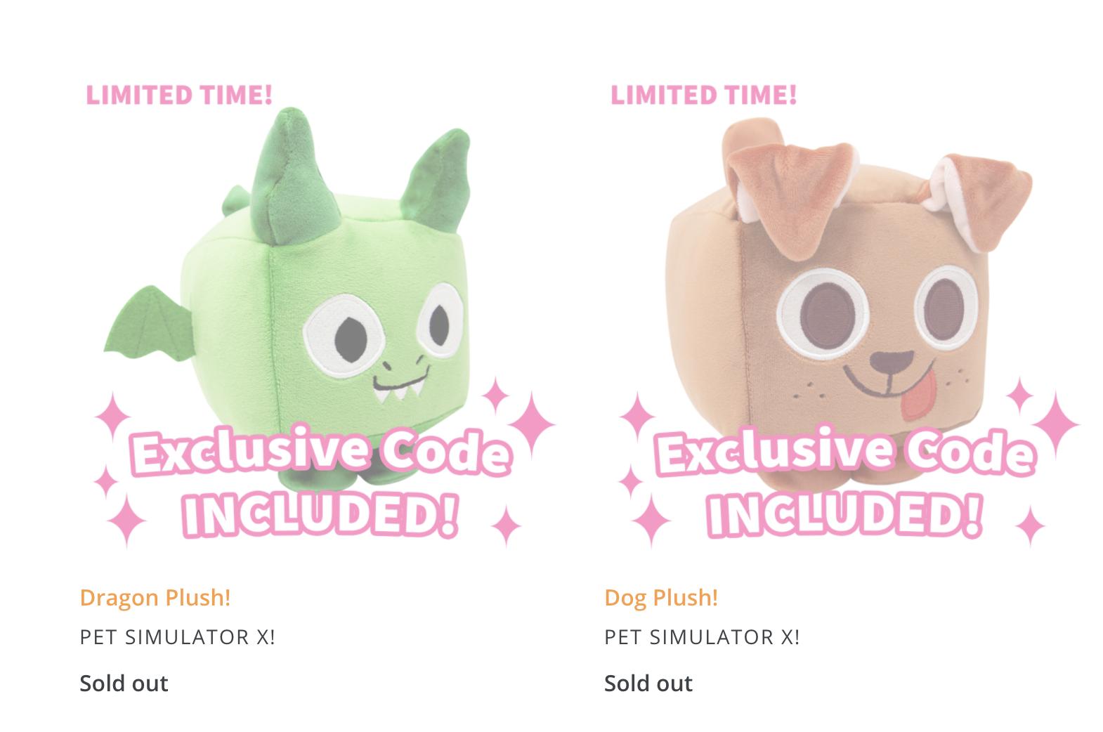 RTC on X: NEWS: Pet Simulator X toys will be coming VERY soon for  purchase! Look how cute they are! Many fans are excited. This was posted on BIG  Games twitter.  /