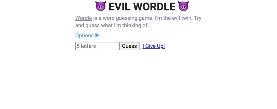 How to play Evil Wordle aka the word game's wicked twin