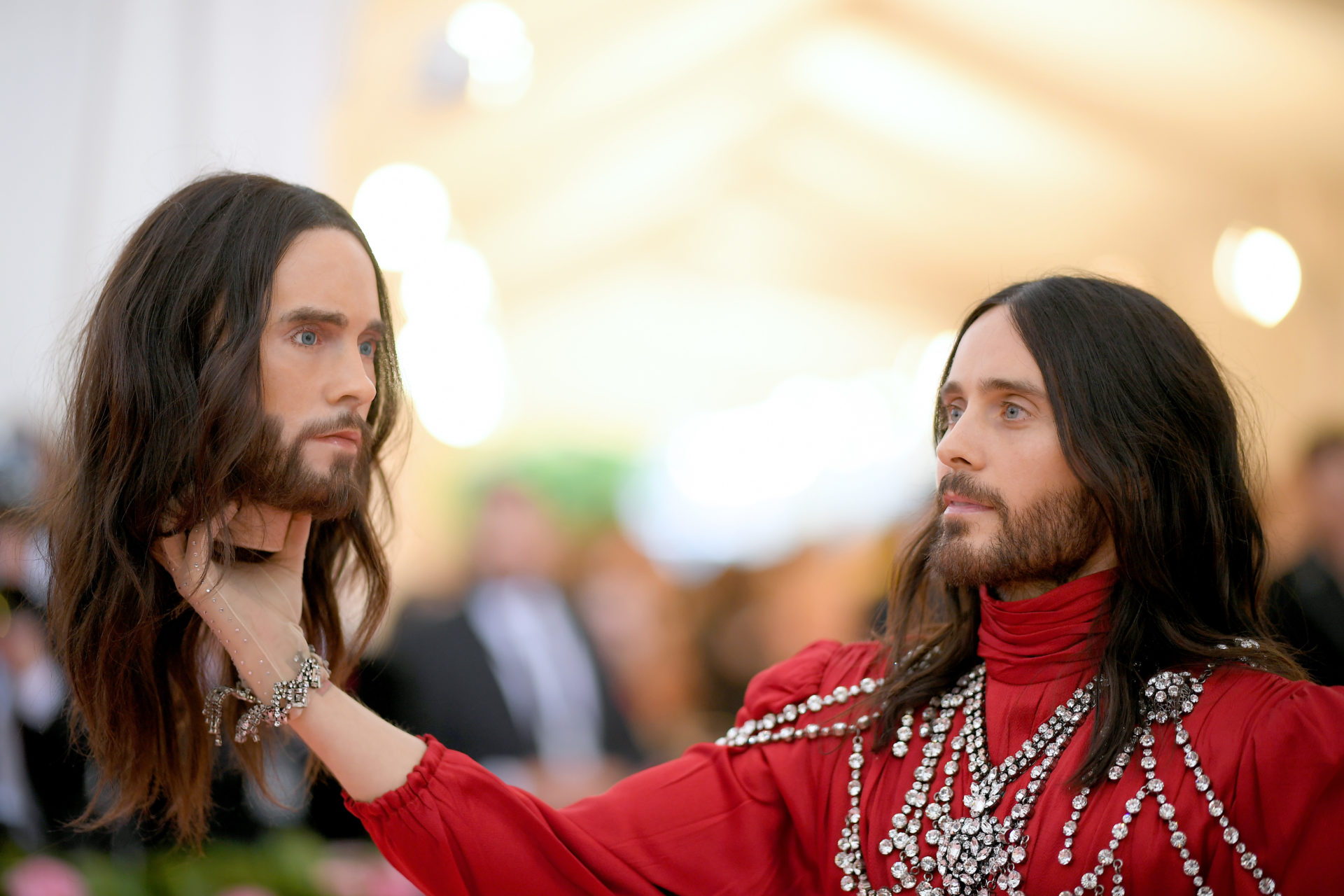 Is Jared Leto gay Met Gala twinning with Alessandro Michele