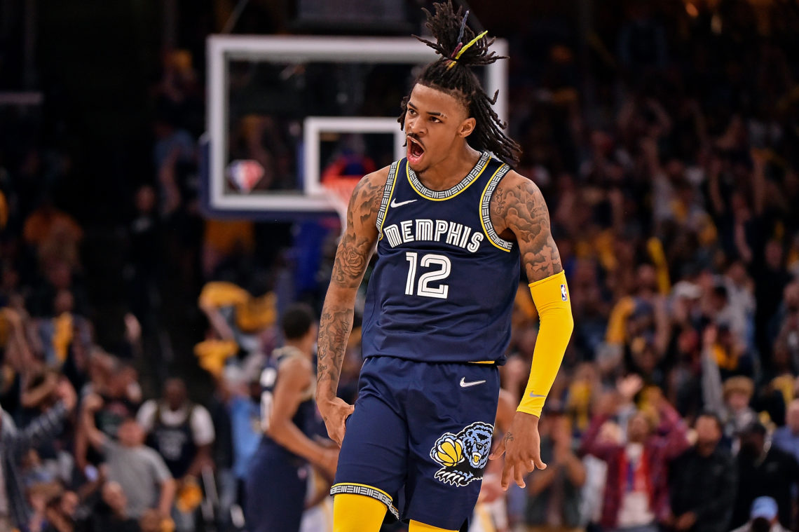 Ja Morant's rookie card ft Young Dolph and Key Glock soars in price