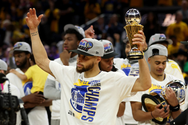 Warriors wear 2022 NBA Finals hats and fans are desperate to buy them