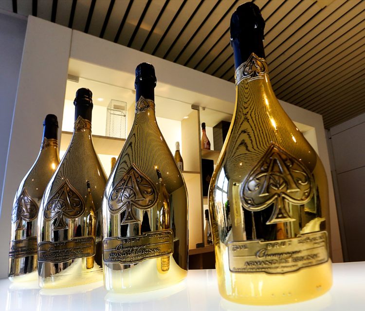 Eleven years ago the Bruins spent $100k on a bottle of Ace 'Midas' champagne