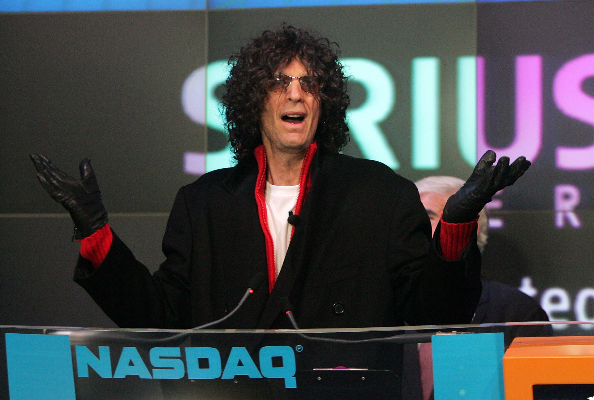 Howard Stern Presides Over NASDAQ Opening Bell