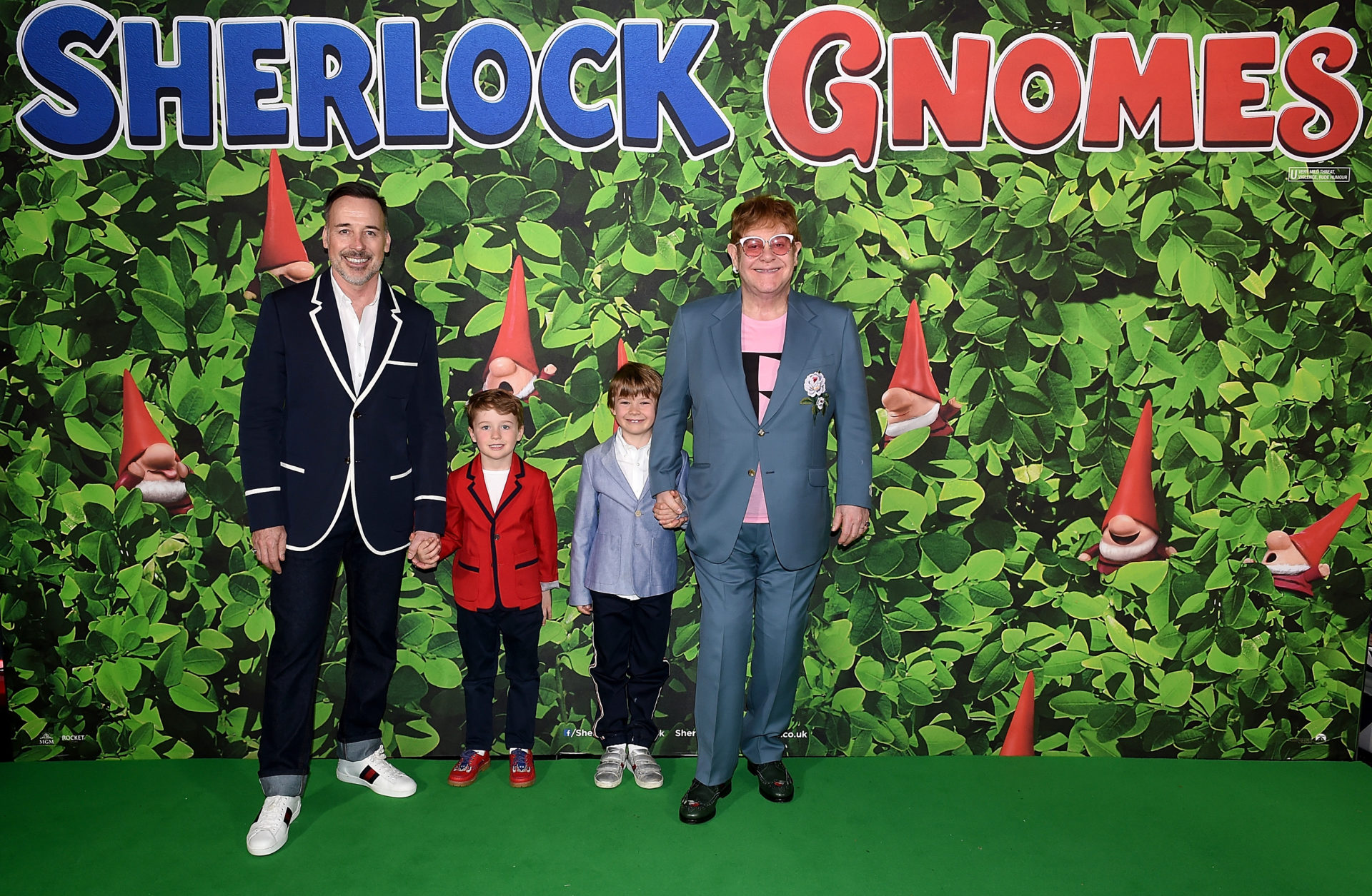 'Sherlock Gnomes' London Family Gala hosted by Sir Elton John and David Furnish