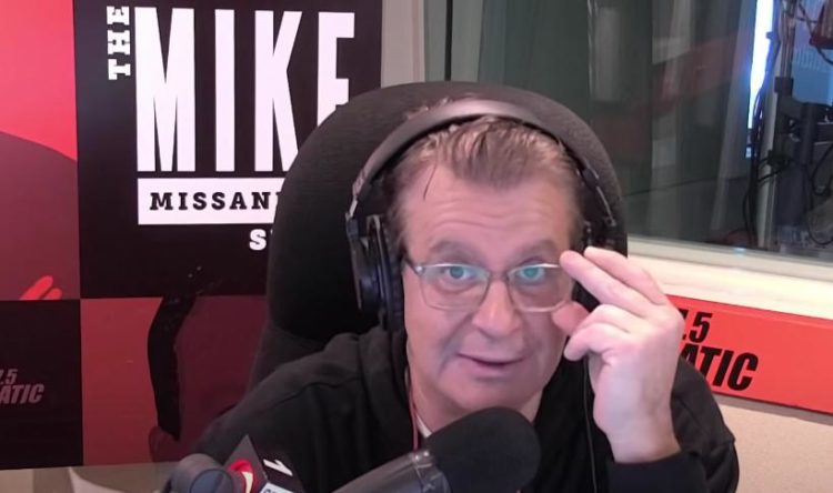What age is Mike Missanelli as he leaves 97.5 The Fanatic?