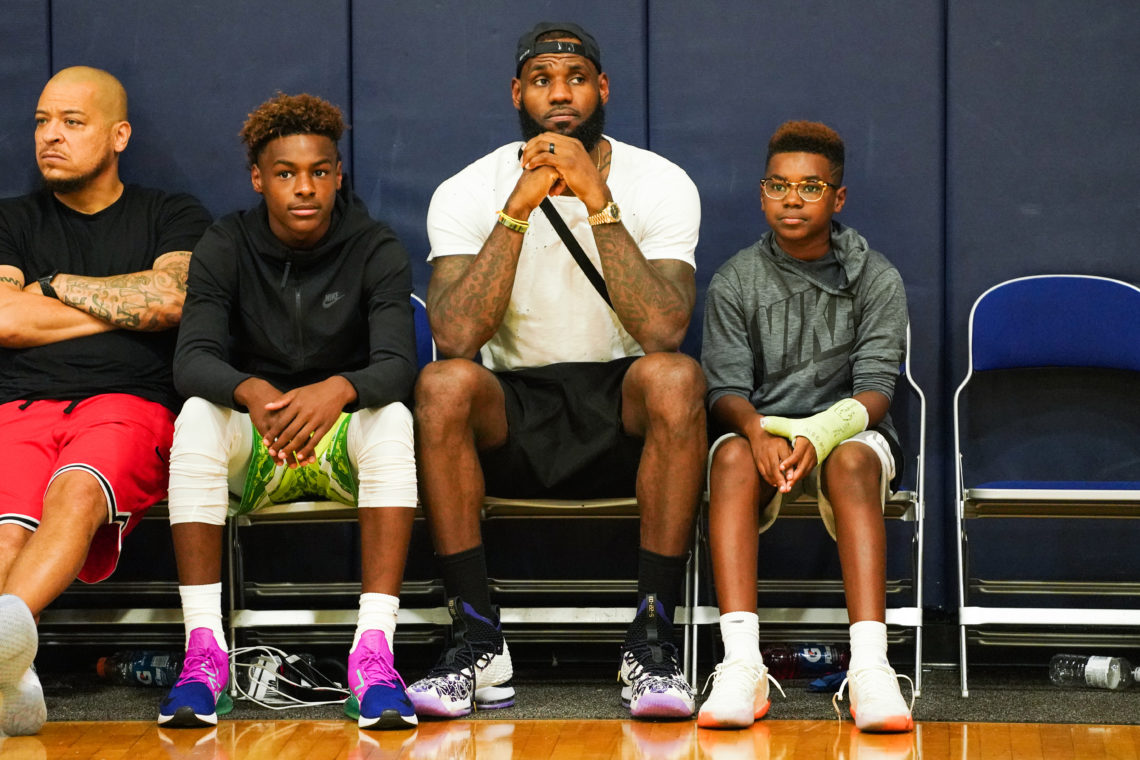 Bryce James' height isn't far off dad – age and more of LeBron James' son