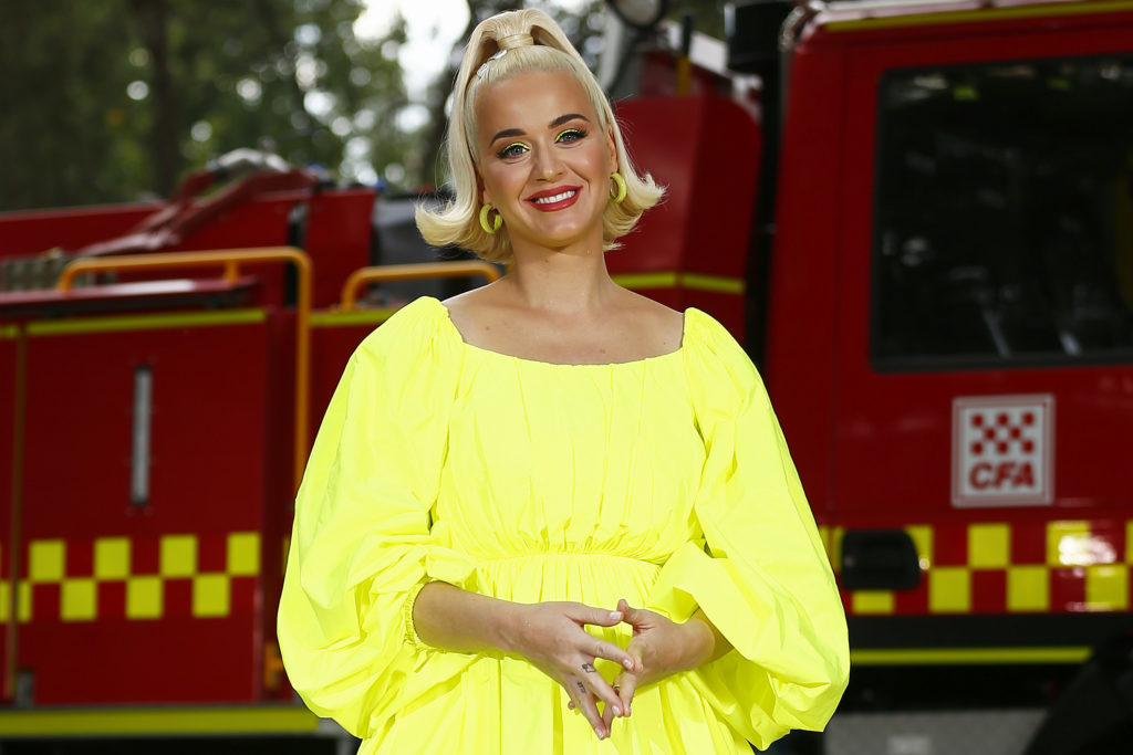 Katy Perry Performs Fight On Concert For Firefighters And Bushfire Victims In Regional Victoria