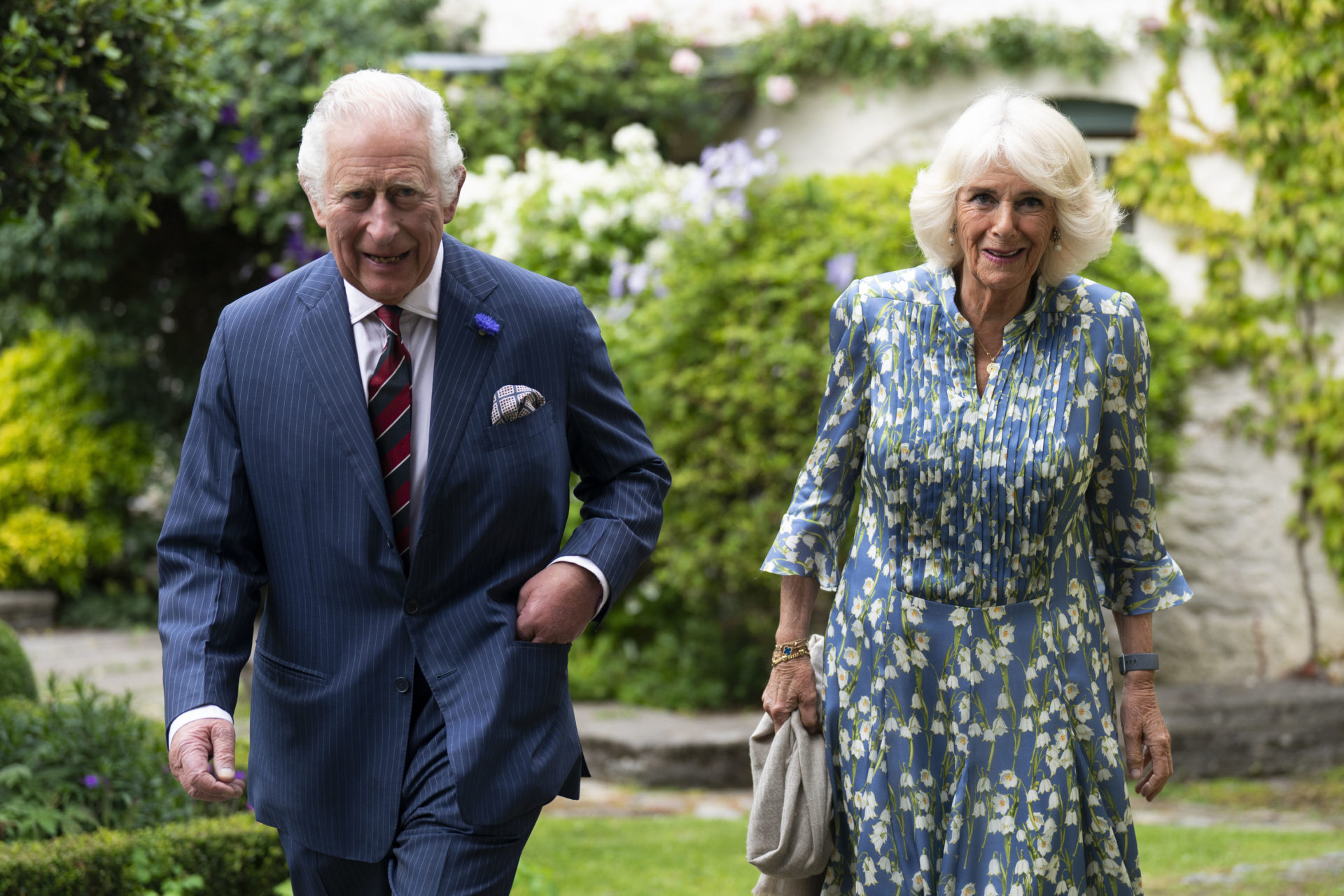 The Prince Of Wales And Duchess Of Cornwall Visit Wales - Day 1