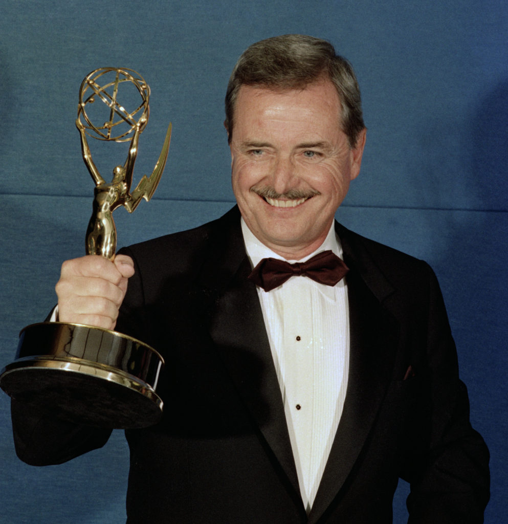 Winner William Daniels at Emmy Awards Show 1986
