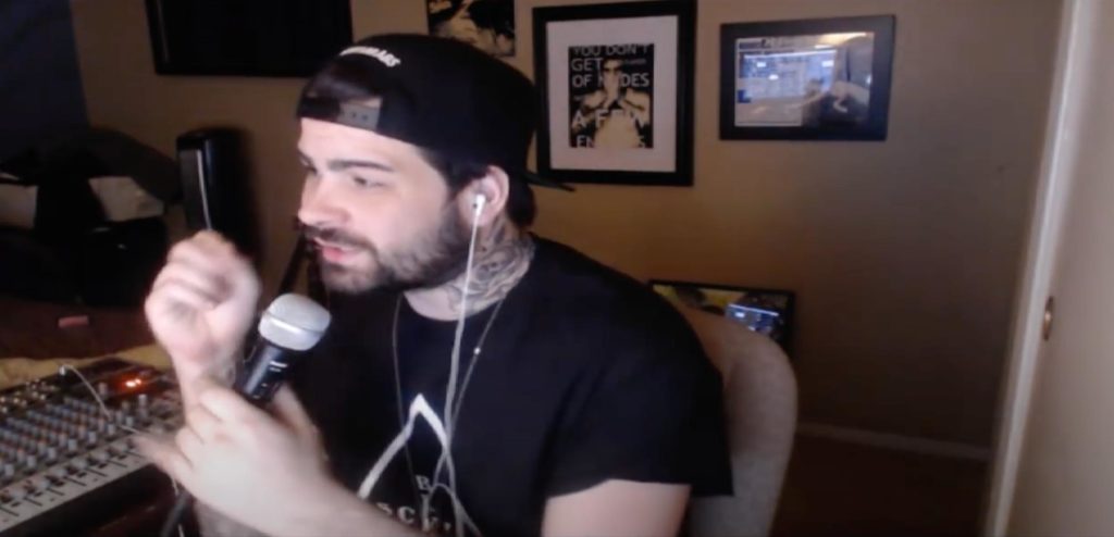 Hunter Moore discusses dating tips in a video posted to his YouTube channel