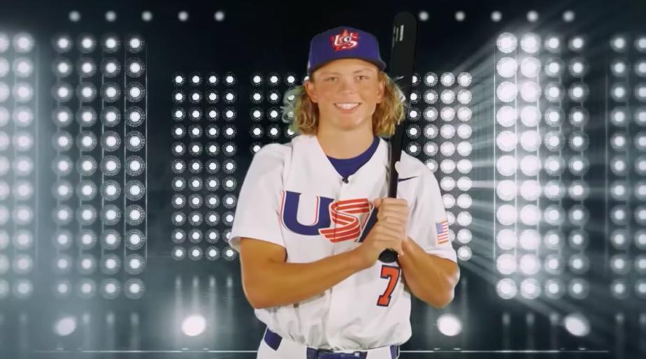 Jackson Holliday's girlfriend Chloe shows up to support at MLB Draft