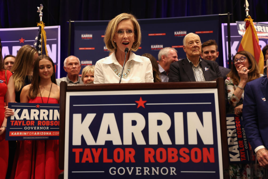 Who is Karrin Taylor Robson's husband Ed? Meet the AZ gov hopeful's family