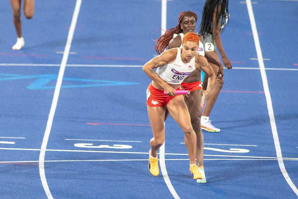 team england disqualified womens 4x400metres relay final