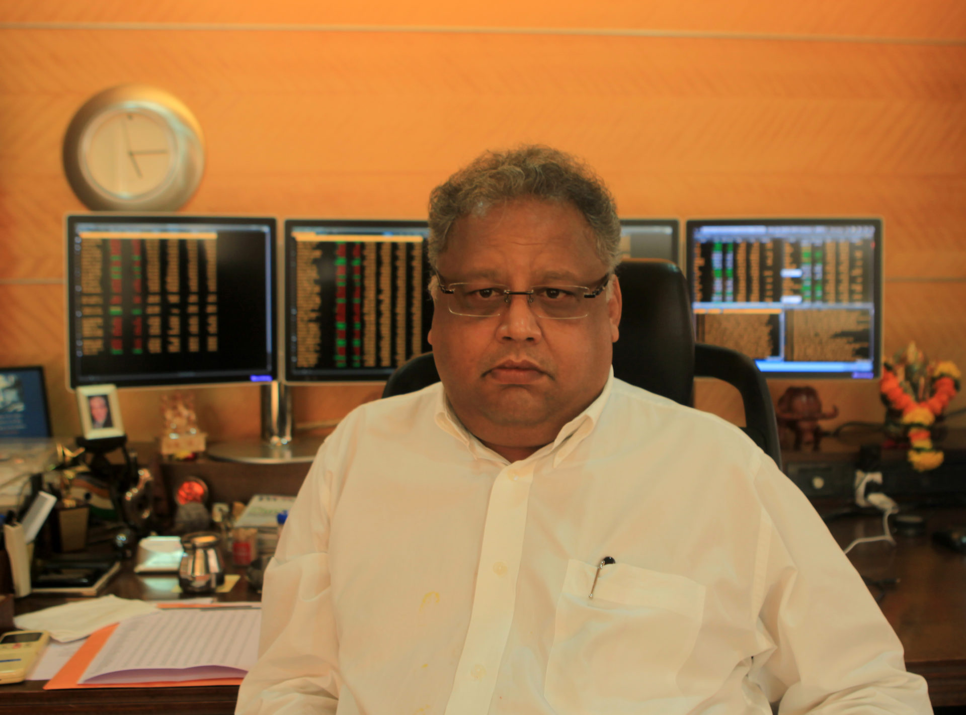Profile Shoot Of Investor Rakesh Jhunjhunwala