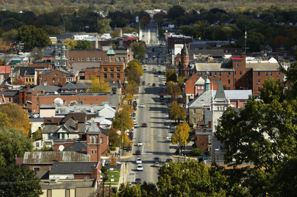 Downtown Chillicothe in Autumn