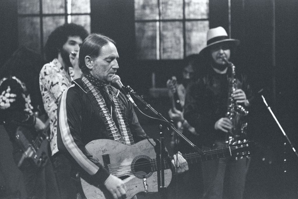 Willie Nelson Singing on "Saturday Night Live"