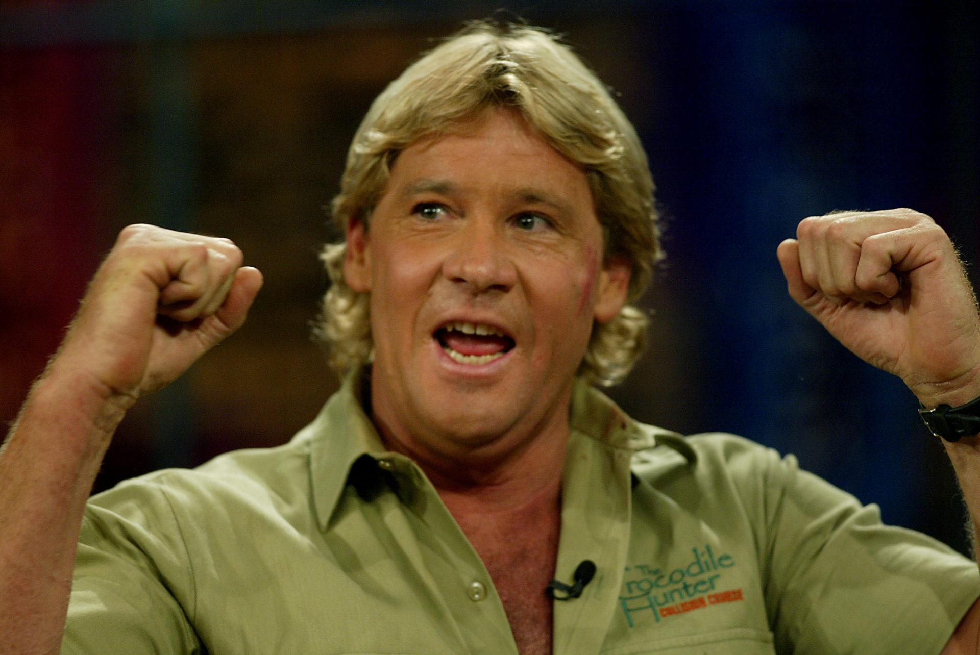STEVE IRWIN, Australian zookeeper and conservationist, has become a media starwith his cable TV sho