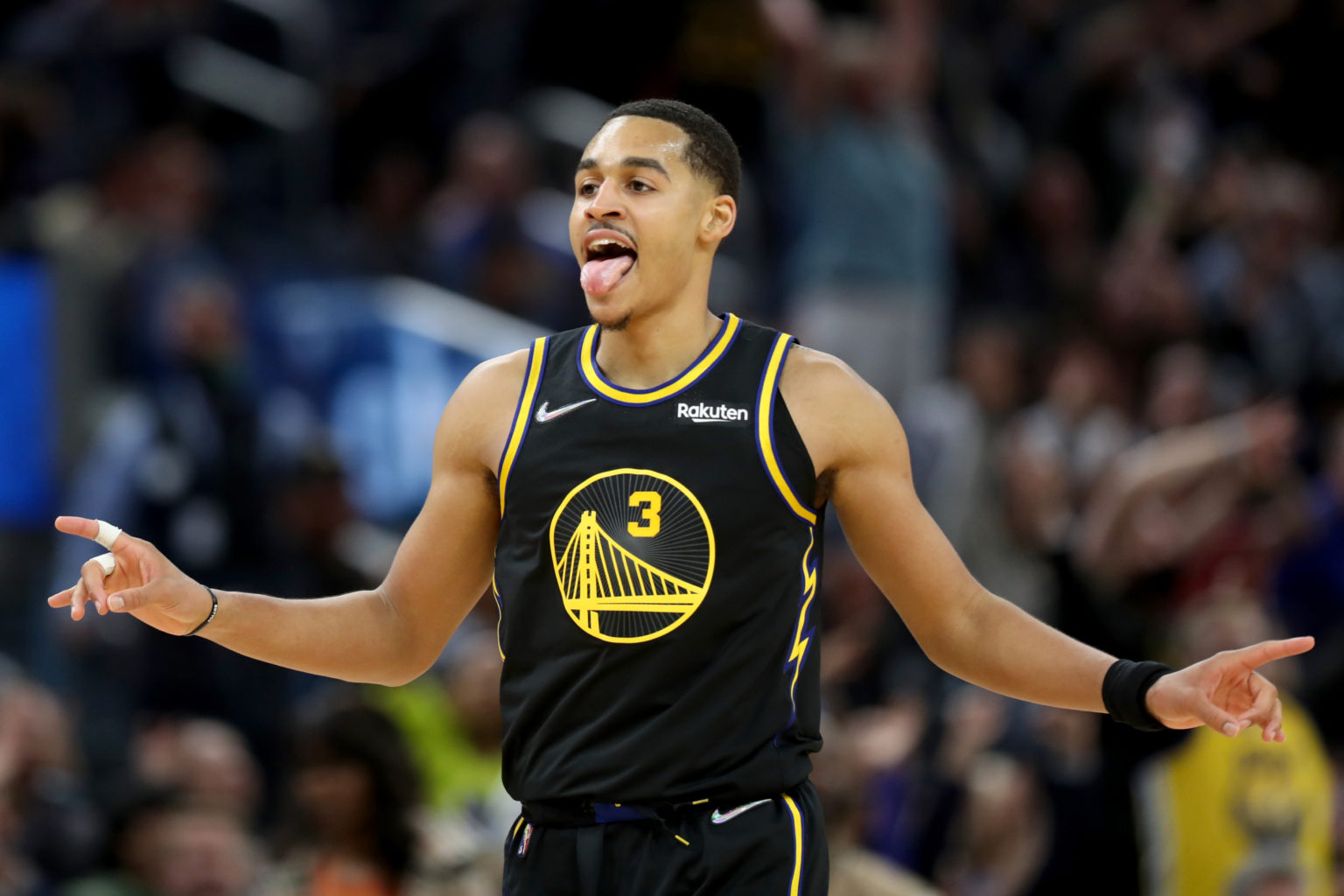 Fake picture of Jordan Poole's alleged eye injury goes viral