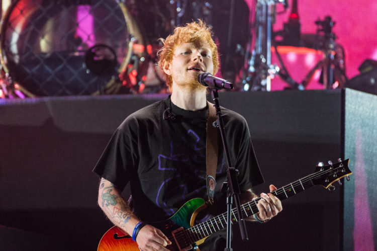 How much are Ed Sheeran 2023 tickets for NA Mathematics tour?