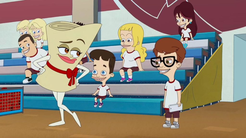 Estudiantes de Bridgeton Middle School observan la Prueba de Pureza del Arroz en Big Mouth