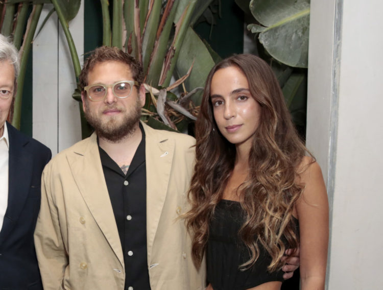 Who is Gianna Santos, and when did she and Jonah Hill separate?
