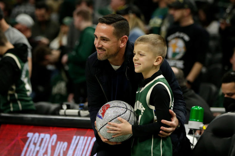 La esposa de Matt LaFleur, BreAnne LaFleur, y su familia. ! USA news