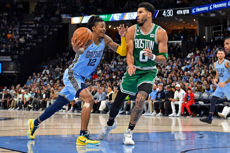 Jayson Tatum had ice cold response to Ja Morant trying to make him miss free throws