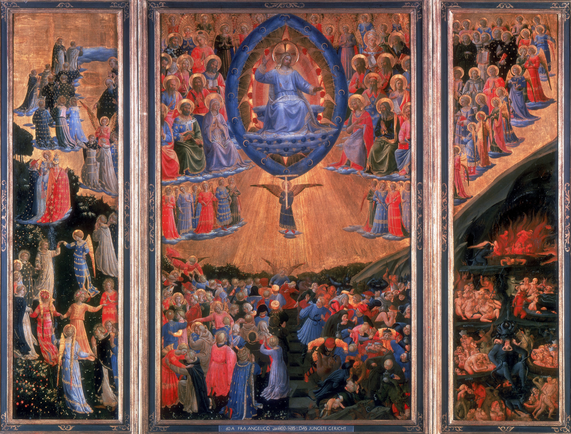 'El Juicio Final', c1420-1455.  Artista: Fra Angélico
