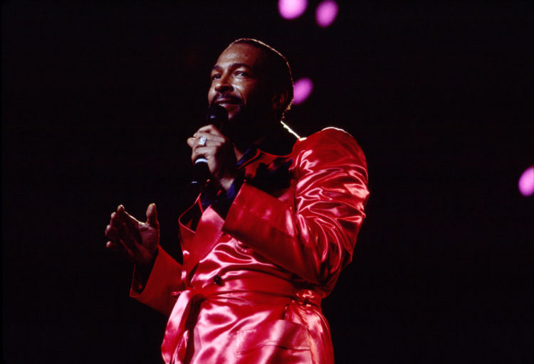 Marvin Gaye Performs At Radio City