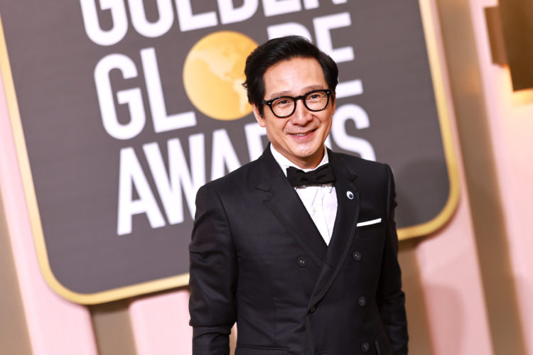 Ke Huy Quan tearfully thanks wife at Golden Globes for 'always believing in him’