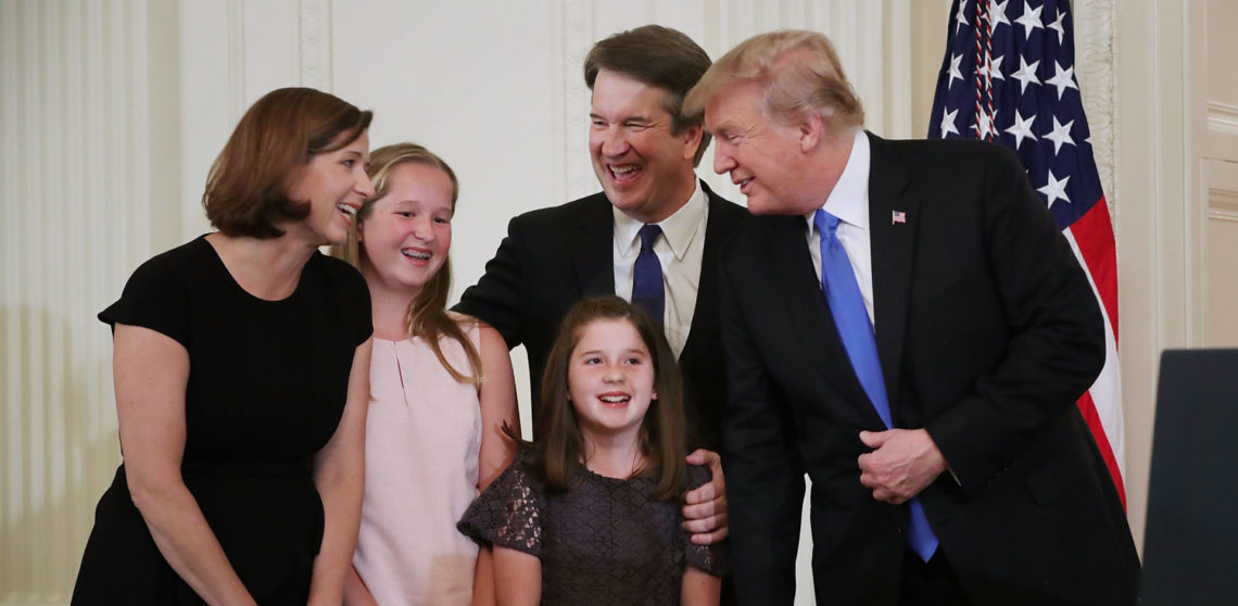 How long have Brett Kavanaugh and wife Ashley Estes been married?