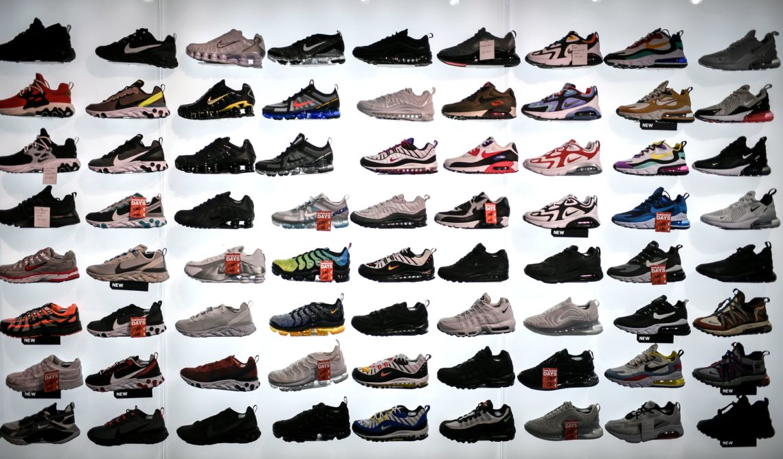 The clearance sneaker industry