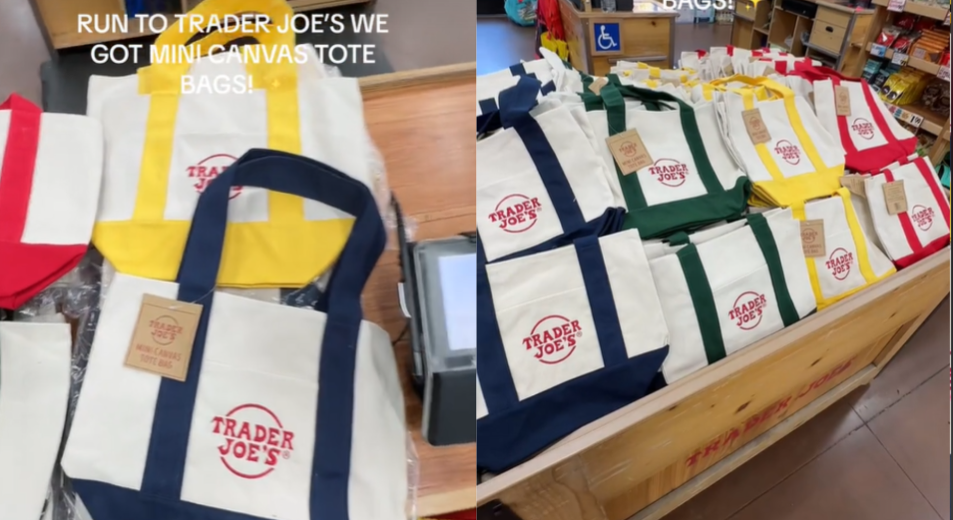 Trader joe's tote clearance bag